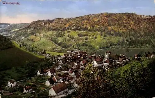 Ak Wiesensteig in Württemberg, Gesamtansicht