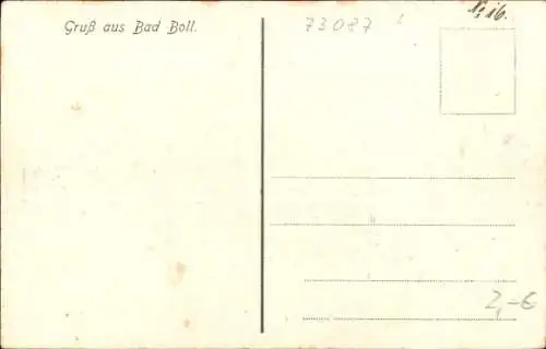 Ak Bad Boll in Württemberg, Teilansicht