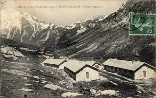 Ak Aostatal, Seloge et le Col de la Seigne, Frontiere Franco-Italienne