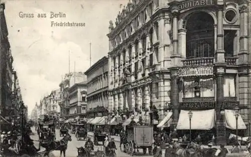 Ak Berlin Mitte, Friedrichstraße, Geschäfte, Das kleine Journal