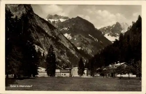 Ak Oberstdorf im Oberallgäu, Oytal, Bergpanorama