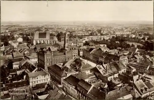 Ak Kamenz in Sachsen, Gesamtansicht