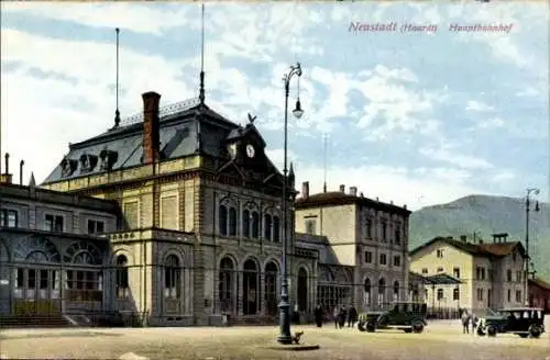 Ak Neustadt an der Weinstraße, Hauptbahnhof