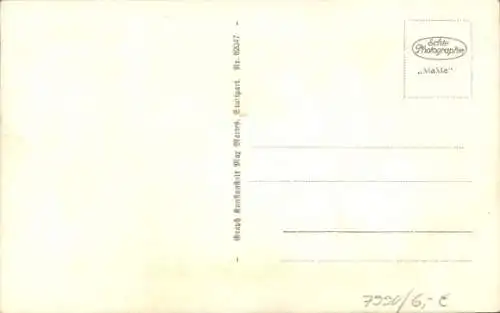 Ak Friedrichshafen am Bodensee, Totalansicht, Zeppelin