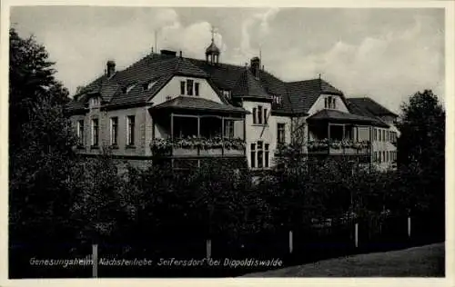 Ak Seifersdorf Dippoldiswalde im Osterzgebirge, Genesungsheim Nächstenliebe