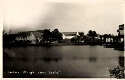 Foto Ak Liebenau Altenberg im Erzgebirge, Voigts Gasthof