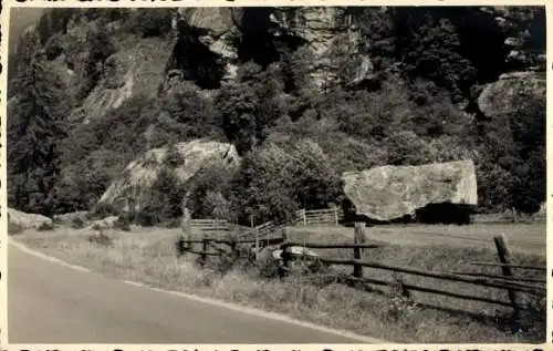 Foto Ak Malta in Kärnten, Im Maltatal, Felswand