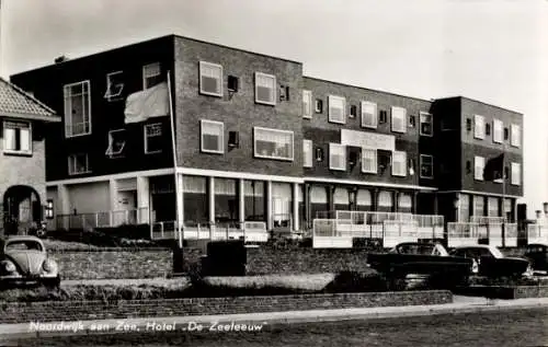 Ak Noordwijk aan Zee Südholland, Hotel De Zeeleeuw