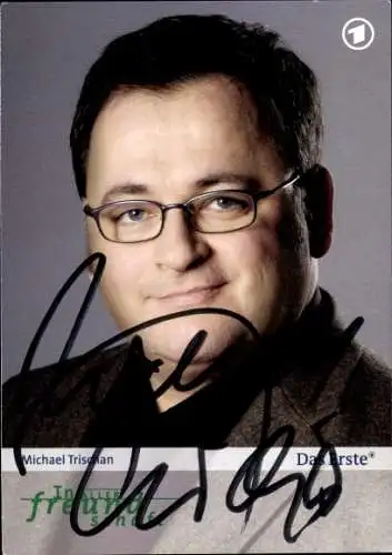 Ak Schauspieler Michael Trischan, Portrait, Autogramm