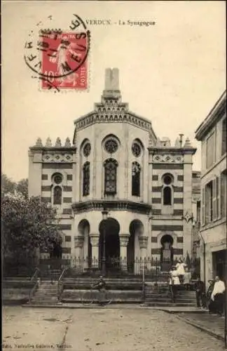 Judaika Ak Verdun Meuse, Synagoge