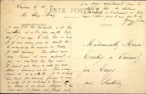 Judaika Ak Verdun Meuse, Synagoge