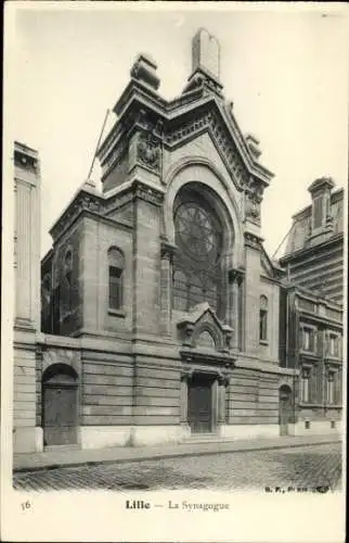 Judaika Ak Lille Nord, Synagoge