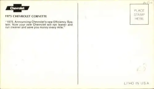 Ak Auto, 1975 Chevrolet Corvette