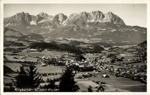 Foto Ak Kitzbühel in Tirol, Panorama, Wilder Kaiser