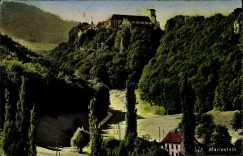 Ak Mariastein in Tirol, Schloss mit Umgebung