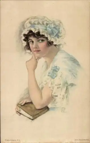 Künstler Fidler, Alice Luella, American Girl No. 38, Frauenportrait