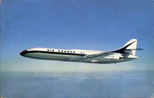 Ak Französisches Passagierflugzeug, Air France, Caravelle