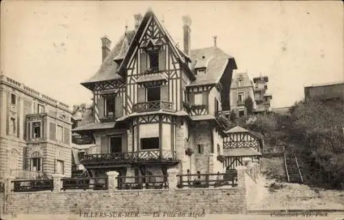 Ak Villers sur Mer Calvados, Villa des Algues