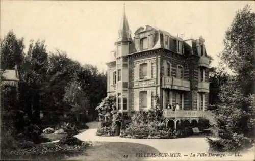 Ak Villers sur Mer Calvados, Villa Dorange