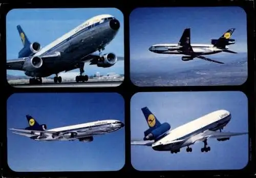 Ak Passagierflugzeug Lufthansa, McDonnell Douglas DC 10