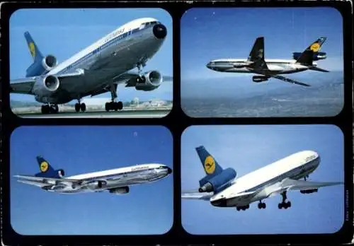 Ak Passagierflugzeug Lufthansa, McDonnell Douglas DC 10