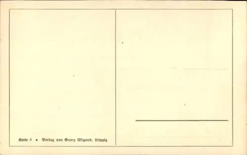 Künstler Ak Richter, L., Fabel, Gans