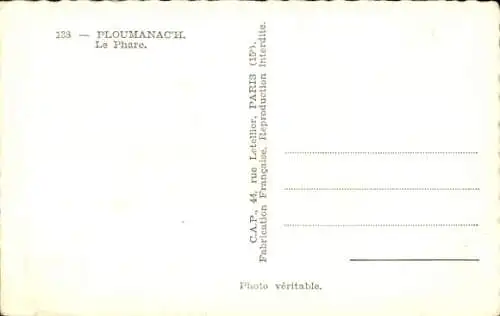 Ak Ploumanach Ploumanac'h Perros-Guirec Côtes-d’Armor, Phare
