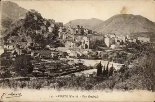 Ak Corte Haute Corse, vue generale