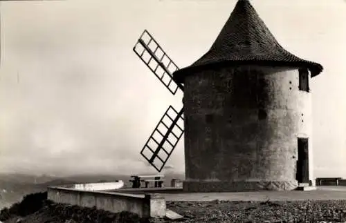 Ak Haute-Corse, Windmühle, Wolken