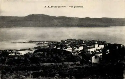 Ak Ajaccio Corse du Sud, vue generale