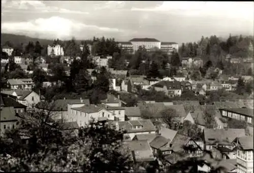 Ak Friedrichroda im Thüringer Wald, FDGB Erholungsheim Walter Ulbricht, Blick über die Dächer