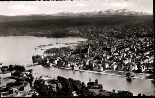 Ak Konstanz am Bodensee, Totalansicht