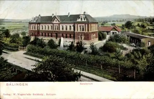 Ak Balingen im Zollernalbkreis, Sanatorium