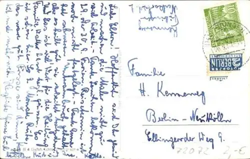 Ak Tübingen am Neckar, Stift, Schloss