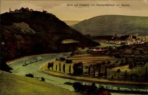 Ak Dilsberg Neckargemünd am Neckar, Neckarsteinach