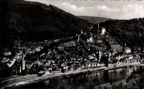 Ak Hirschhorn am Neckar Hessen, Gesamtansicht