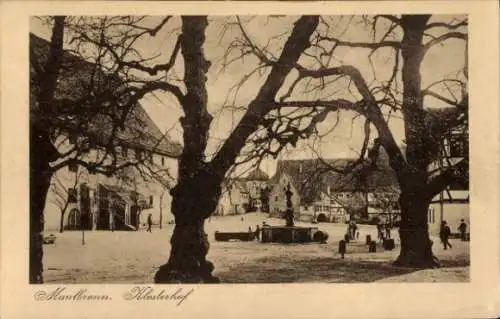 Ak Maulbronn im Schwarzwald, Klosterhof