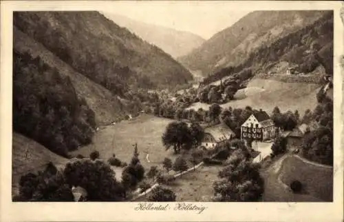 Ak Breitnau im Schwarzwald, Höllental, Höllsteig