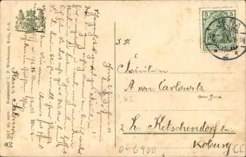 Ak Hummelshain in Thüringen, Schloss