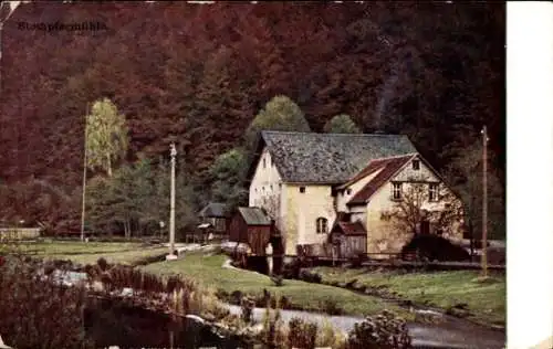 Ak Gößweinstein in Oberfranken, Stempfermühle