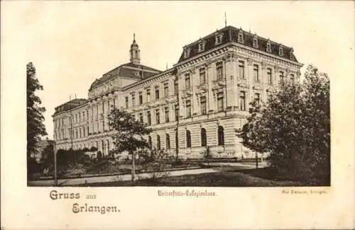 Ak Erlangen in Mittelfranken Bayern, Universitäts-Collegienhaus