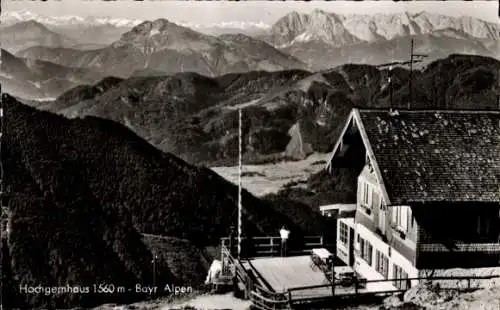 Ak Marquartstein im Chiemgau Oberbayern, Hochgern, Hochgernhaus