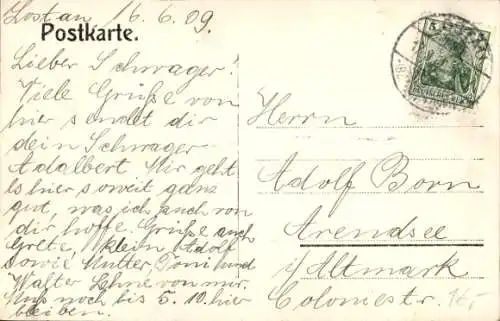 Ak Lostau Möser Jerichower Land, Heilstätte