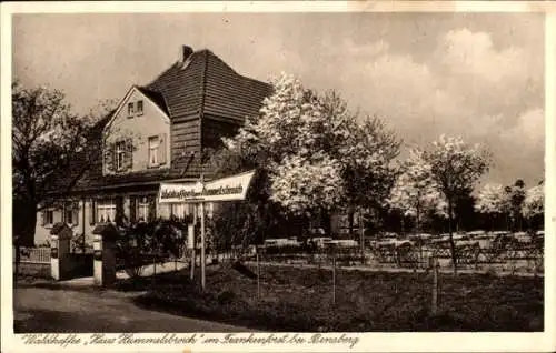 Ak Frankenforst Bergisch Gladbach, Waldkaffee Haus Hummelsbroich, Brüderstraße