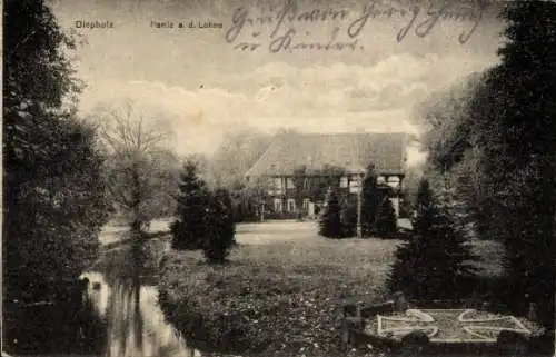 Ak Diepholz in Niedersachsen, an der Lohne, Ehrenmal