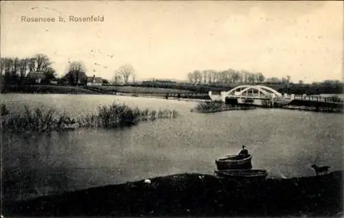 Ak Rosenfeld Rastorf Schleswig-Holstein, Rosensee