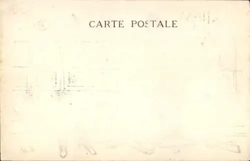 Ak Propaganda Frankreich, Marianne kehrt die Deutschen raus