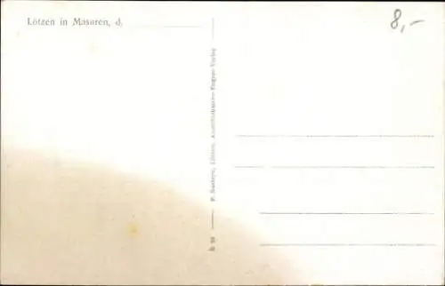 Ak Giżycko Lötzen Lözen Masuren Ostpreußen, Brunokreuz, Jugendherberge, Schloss, Kurhaus