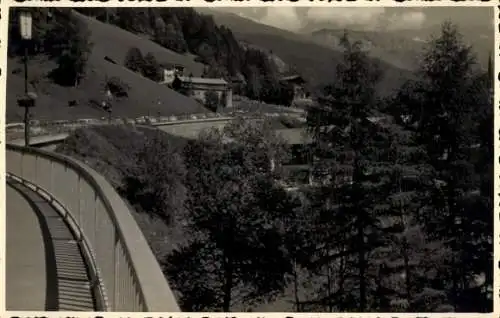 Foto Ak Heiligenblut am Großglockner in Kärnten, Blick von der Brücke