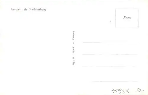 Ak Kampen Overijssel Niederlande, De Stadsherberg